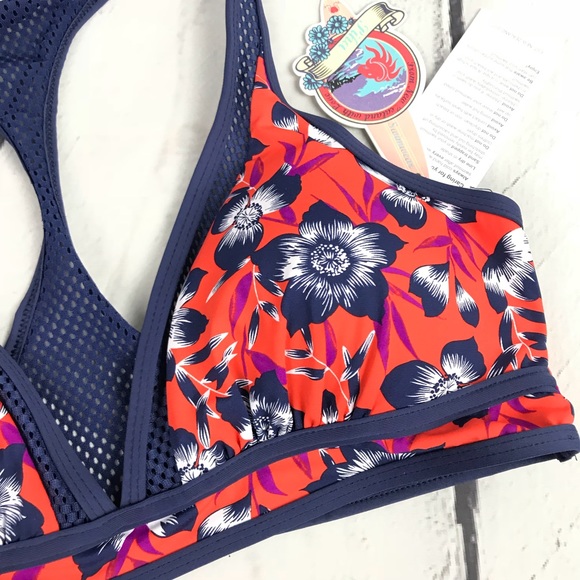 FIRM PRICE ♦️Piha Piha Floral Breezy Mesh Bralette - Picture 2 of 6